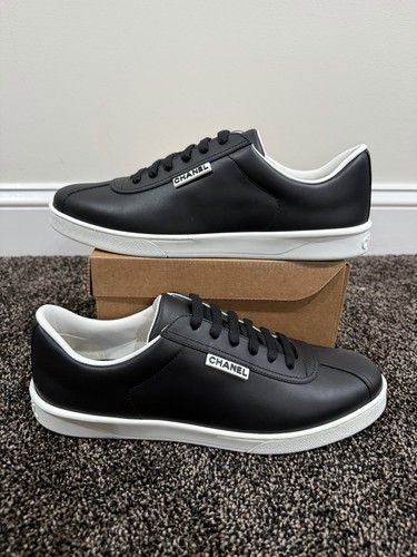 Sneakers chanel logo pelle - chanel,