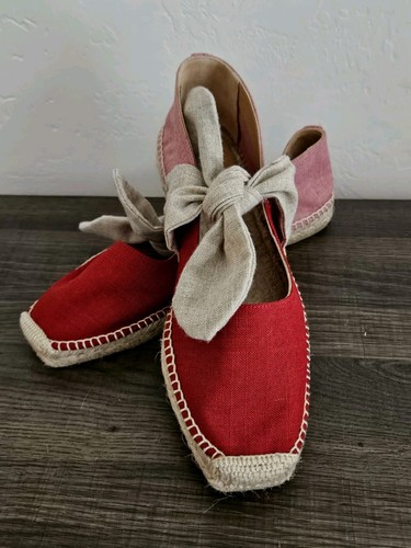 Espadrillas piatta con - , fiocco