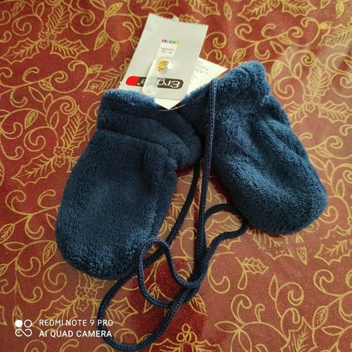 Guanti muffole neonato nuovo - muffole,