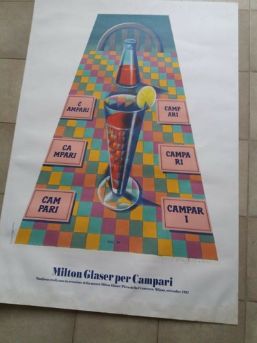 Milton glaser per campari - milton,