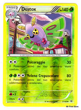 DUSTOX 7/108 Holo Reverse Non Comune in Italiano POKEMON XY FURIE VOLANTI 
