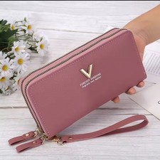 Portafoglio donna clutch con