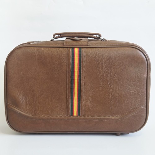 Prima valigia marrone bagaglio - prima,