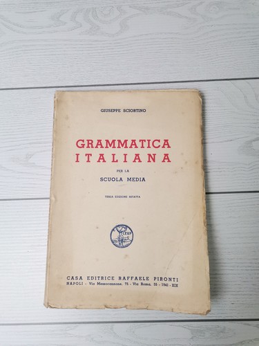 Giuseppe sciortino grammatica - sciortino, "grammatica