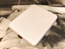 White Real Leather 10cm