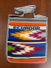 Borsa etnica Ecuador in Lana