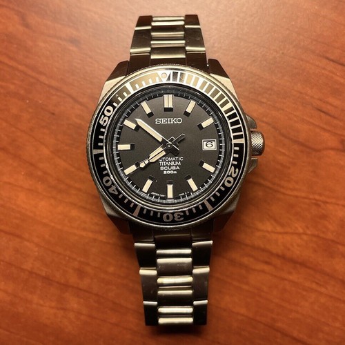 Seiko samurai nero - scuba, 200m