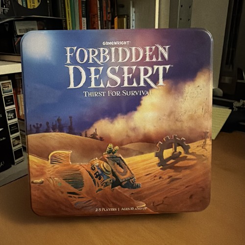 Forbidden desert family card - desert,