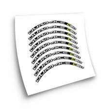 ADESIVI STAR SAM® compatibili con i CERCHI DA STRADA Dura Ace C50 Shimano 50mm