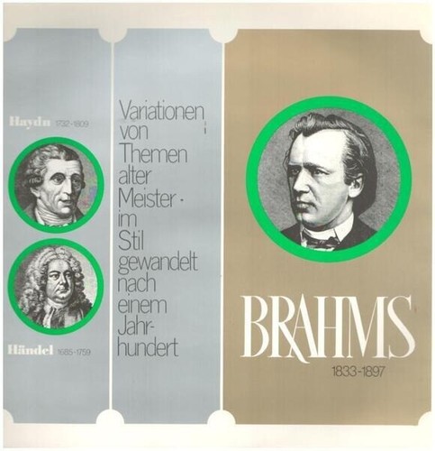 Haydn händel brahms - lp, haydn/händel/brahms