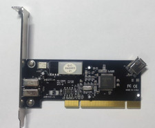 Scheda Firewire  IEEE 1394A  3 porte (2 esterne + 1 interna) PCI