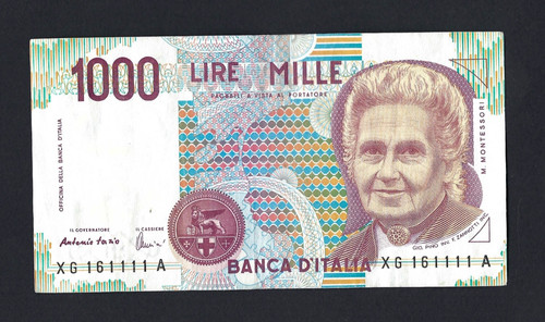 Repubblica 1000 lire - 1000,