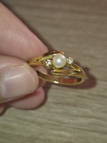 Anello donna classico placcato