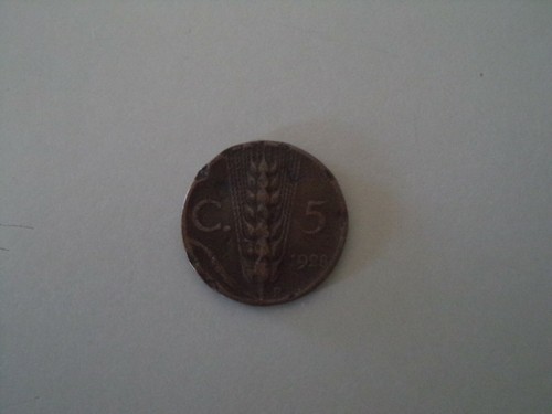 Moneta centesimi cent - centesimi, spiga