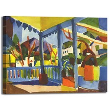 Macke terrazzo casa di