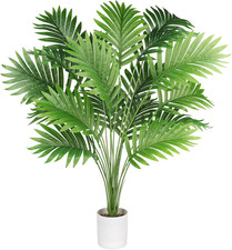 Piante Finte Da Interno Grande 75Cm Pianta Artificiale Palma in Vaso Pianta Fint