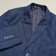 Blazer Zara bambino blu navy