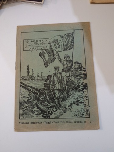 Raro quaderno 1916 pubblicità - raro,