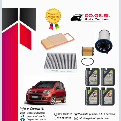 Kit tagliando fiat - fiat, panda