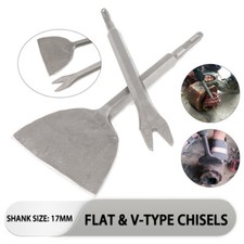 Set scalpello piatto e tipo V