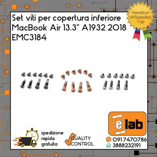 Set viti per copertura - viti,