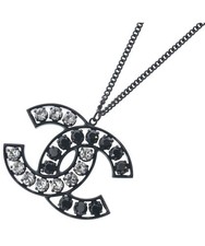 CHANEL Necklaces Black