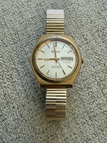 Vintage bulova gold plated - gold,
