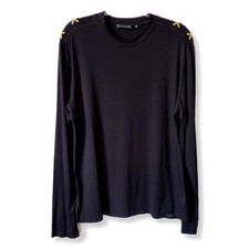 Messori Men Black Gold Knit