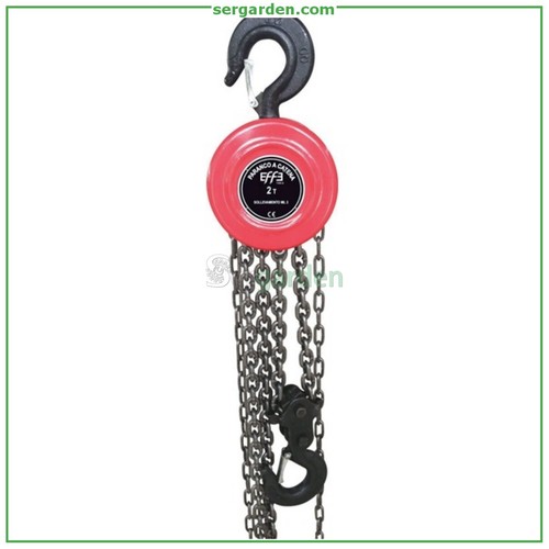 Paranco manuale catena ton - 1,