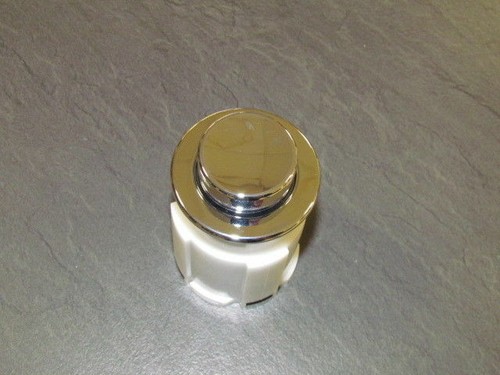 Pulsante singolo cromato