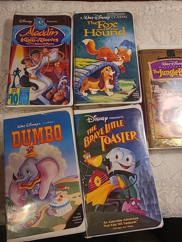 Vintage disney vhs tapes dumbo - vintage,