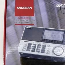 Sangean ATS909X Radio Ricevitore AM/FM - Nero Nuovo Scatola Aperta