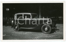 1935 ca AUTOMOBILISMO ITALIA Coppia su FIAT BALILLA (2) Fotografia 14x9 cm