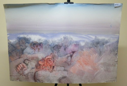 Quadro surrealista dipinto - dipinto, a