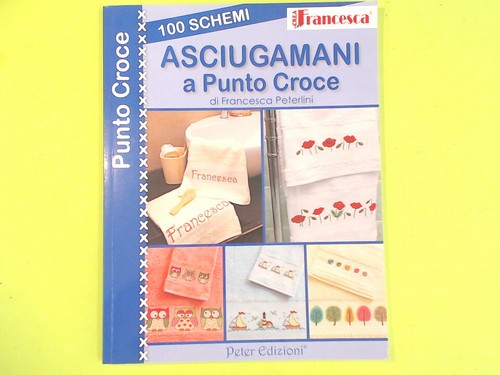 Asciugamani punto croce - asciugamani,