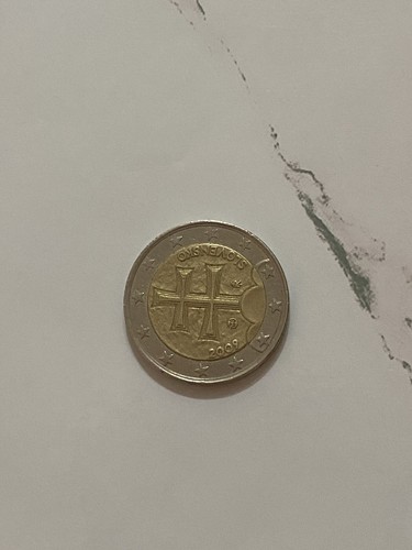 Moneta due euro slovensko - moneta,
