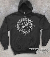 FELPA unisex I LIKE BEING UNDER THE GUN poker texas hold'em pistola mirino