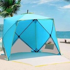 Tenda pop up blu famiglia