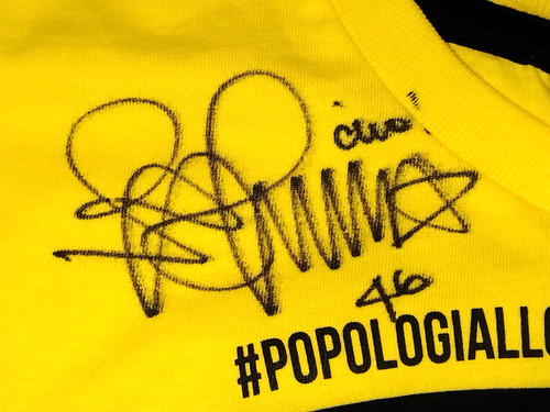 Maglia autografata valentino - maglia,