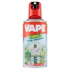 Vape Insetticida Spray Cimici Ragni Millepiedi Repellente Efficace Istantaneo
