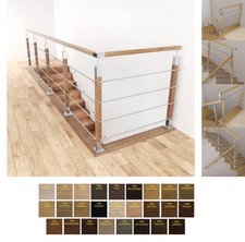 Legno Acciaio Inox Ringhiere