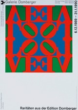 Robert Indiana Künstlerplakat