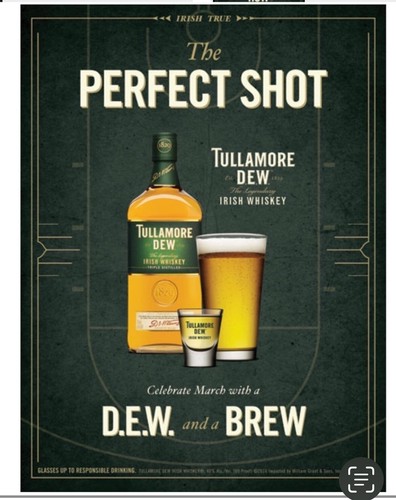 Poster tullamore dew colpo - dew, "colpo