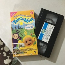 VHS Teletubbies Qui e là - BBC - De Agostini junior - Univideo