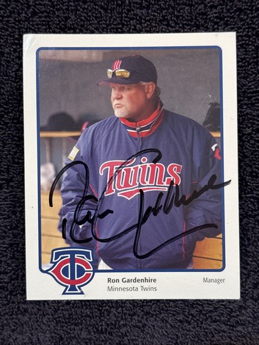 Sweet ron gardenhire auto - gardenhire, auto'd