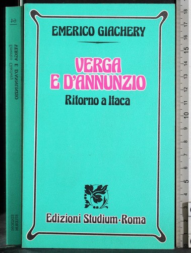 Verga annunzio ritorno a - e,