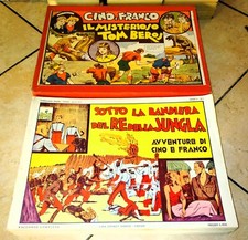 AVVENTURE DI CINO E FRANCO 1° SERIE 1/17 COMPLETA (NERBINI ANASTATICHE COFANETTO