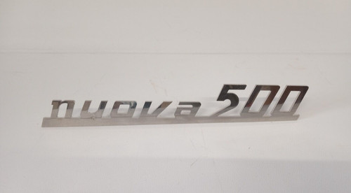 Fregio scritta nuova 500 - scritta,