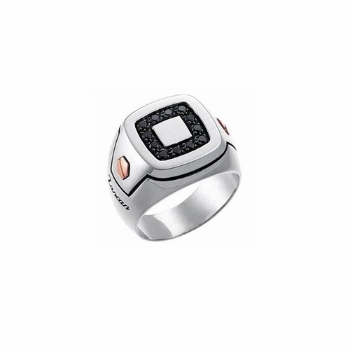 Anello zancan uomo argento - anello,