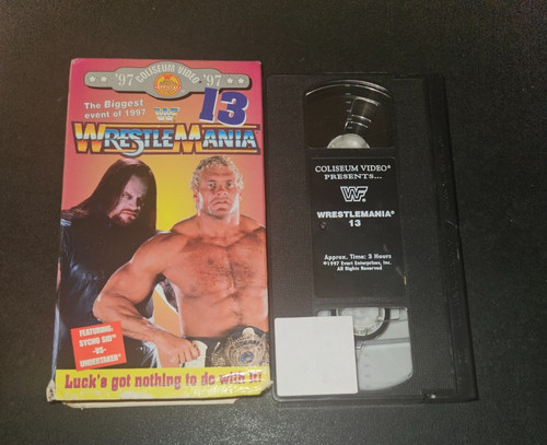 Wrestlemania - (vhs,, 1997)
